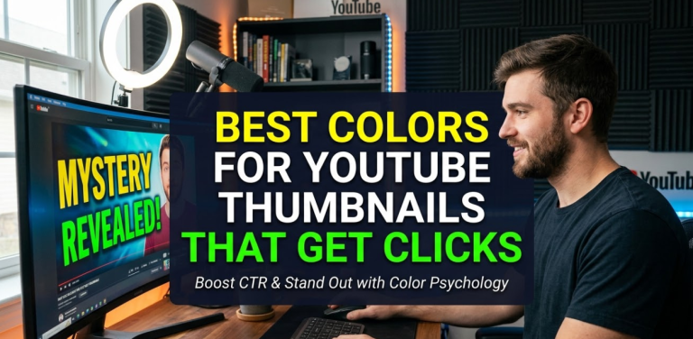 Best Colors for YouTube Thumbnails That Get Clicks