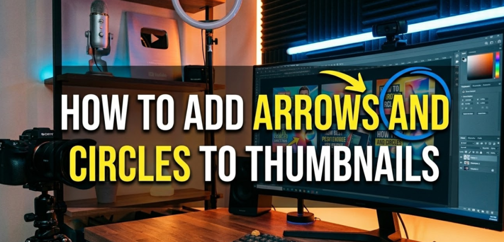 How to Add Arrows and Circles to Thumbnails