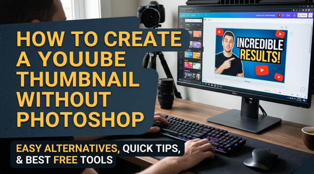 How to Create a YouTube Thumbnail Without Photoshop