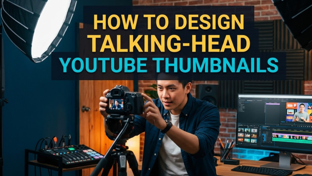 How to Design Talking-Head YouTube Thumbnails