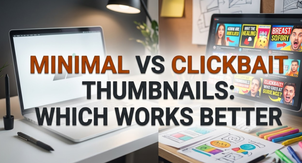 Minimal vs Clickbait Thumbnails: Which Works Better